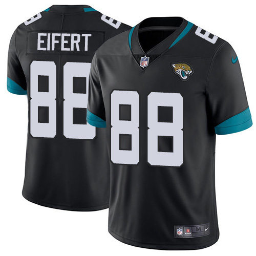 Jacksonville Jaguars #88 Tyler Eifert Black Team Color Youth Stitched NFL Vapor Untouchable Limited Jersey->youth nfl jersey->Youth Jersey